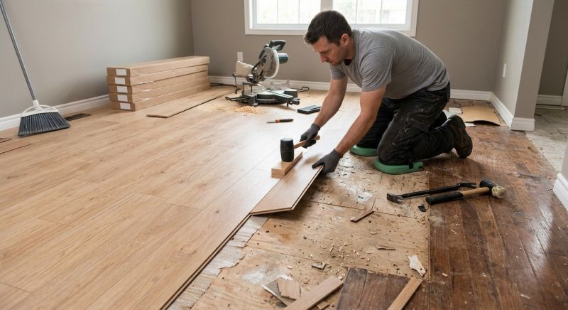 Laminate Wood Installation in Fredericksburg, VA